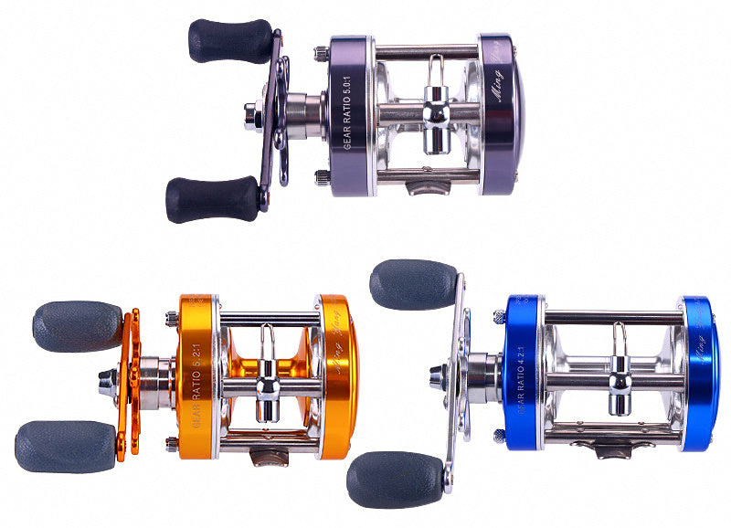 Metal Conventional Boat Reel, CL30-CL60, Left/Right Hand – product photo