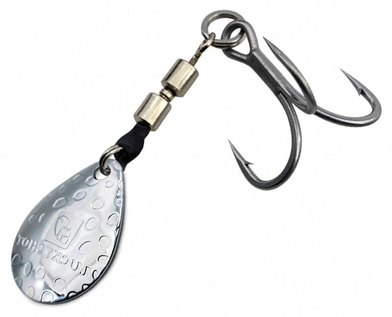 Spinner Blade Treble Hooks for Metal Jigs, 4-Pack, Sizes 1–6 – product photo