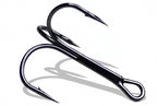 Reinforced Treble Hooks for Lures, Sizes 10 to 5/0 – product photo
