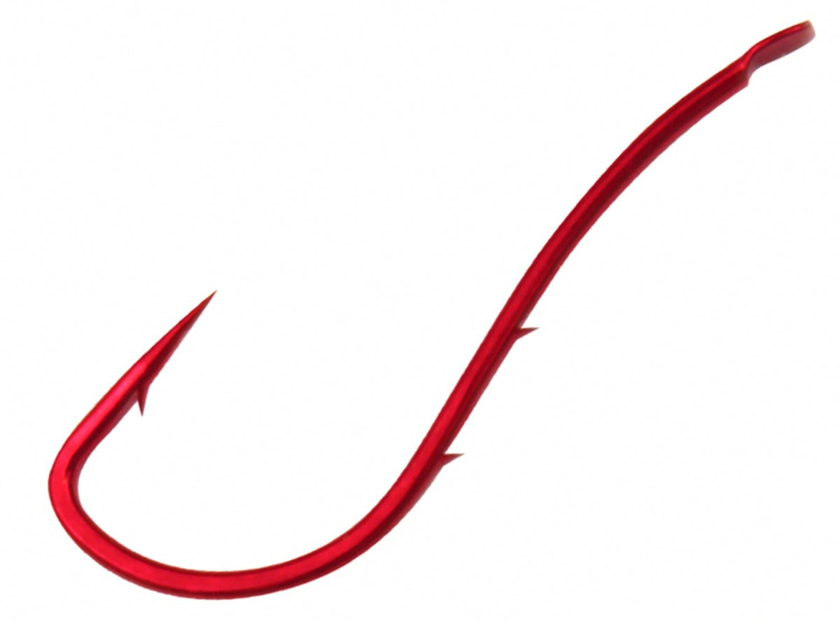 Barbed Long Shank Double-Back Bait Hooks, Bulk Pack – product photo