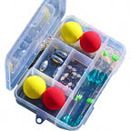 Floating Shrimp Ball Rig Set, Inverted Hook, No Float Tuning