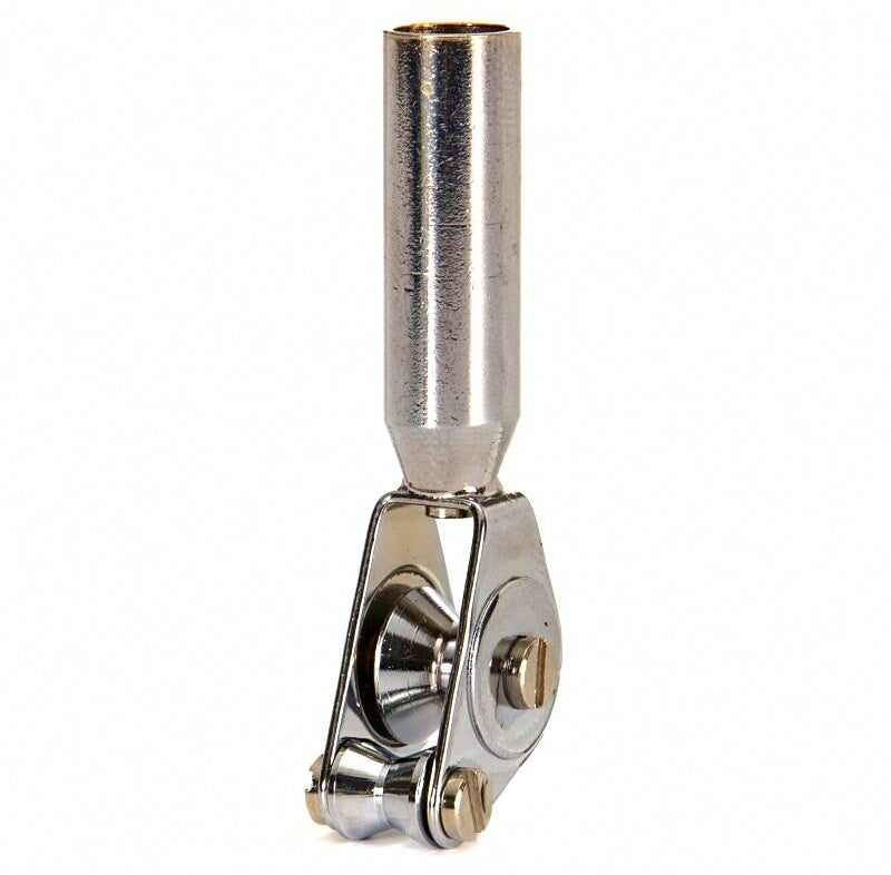 Stainless Steel Rod Guide Ring, Silver, Sizes 5–8 – product photo