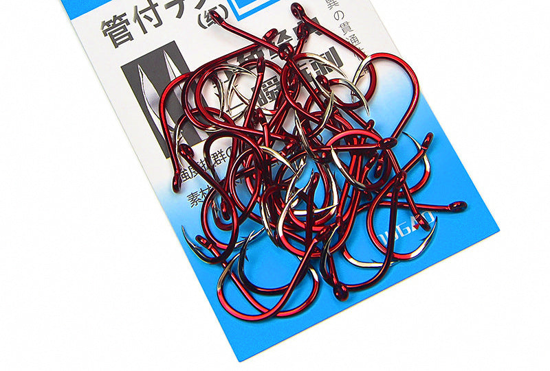 Barbed Ringed Chinu Hooks, Sizes 0.8–15, Pack – product photo