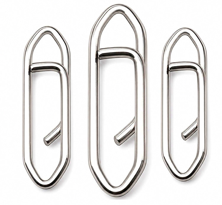Stainless Steel Quick Release Snap Pins, 50 Pack – product photo