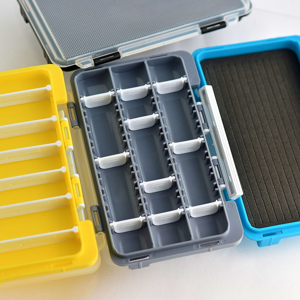 Slim Plastic Lure Box for Soft Baits, Hooks & Jigheads