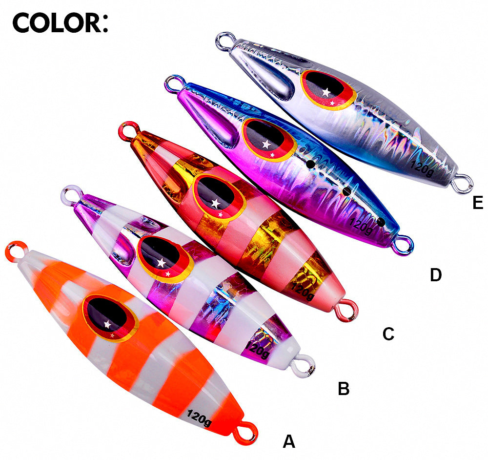 Slow Pitch Jig, 30–120 g (1.1–4.2 oz), Glow Options – product photo