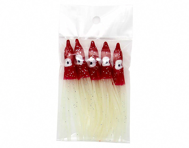 Glow Octopus Skirt Soft Bait, 9 cm (3.5 in), 5-Pack – product photo