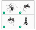 Heavy-Duty Bearing Snap Swivels, 10-Pack, Sizes #1–#6 – product photo