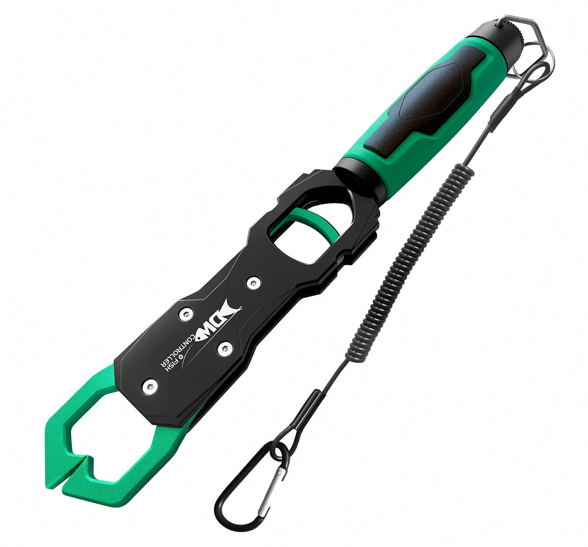 Aluminum Fish Gripper with Scale, Lightweight Lip Grip – product photo