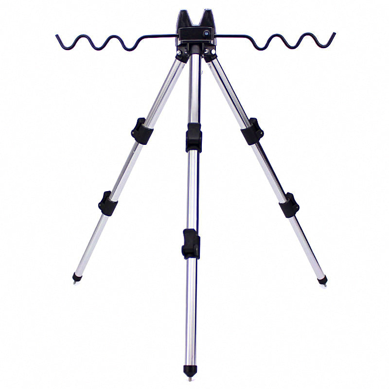 Telescoping Aluminum Tripod Rod Holder, Shore & Raft Fishing – product photo