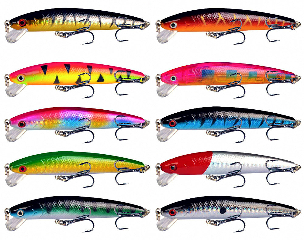 Floating Pencil Minnow Lure, 9.5 cm (3.7 in), 8.5 g (0.3 oz) – product photo