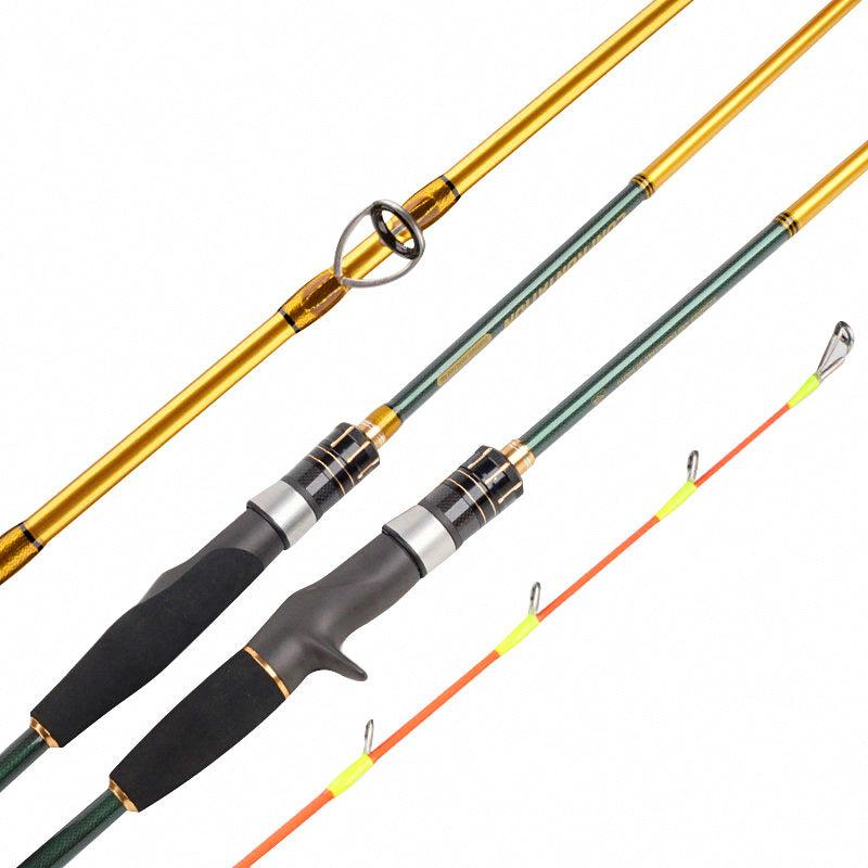 Carbon Boat Rod, Titanium Tip, Soft Action, 1.8–2.4 m