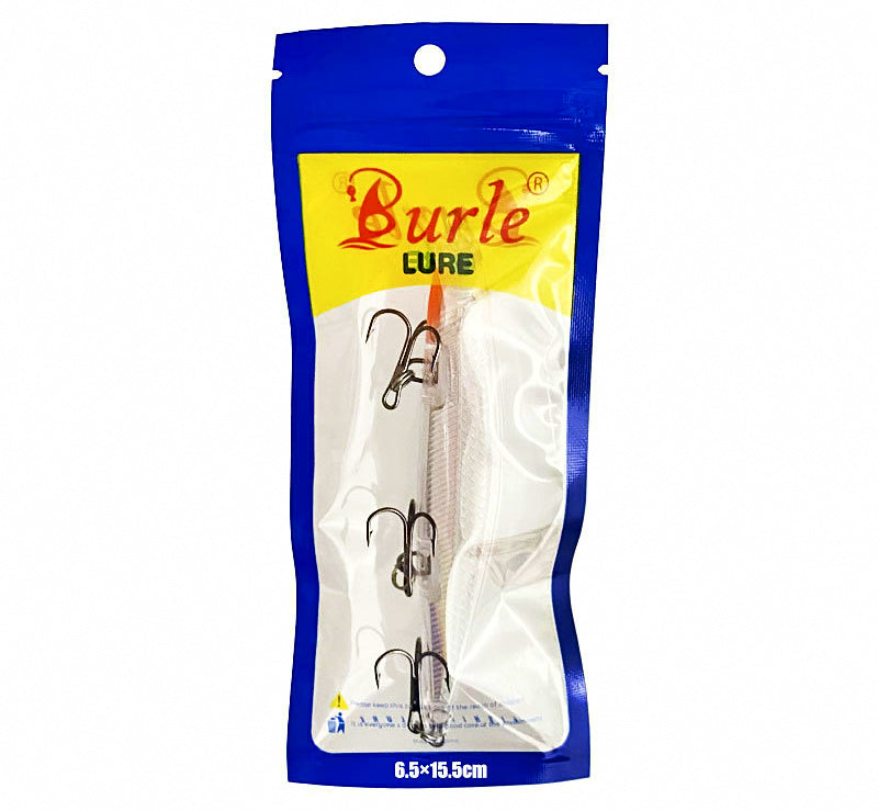 Sinking Minnow Lure, 11 cm 14 g (0.5 oz), Holographic – product photo