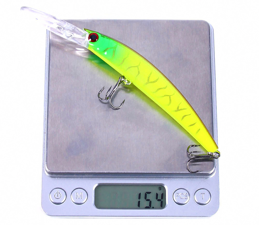 Long Lip Deep Diving Minnow Plug, 15 cm, 15 g (0.5 oz) – product photo