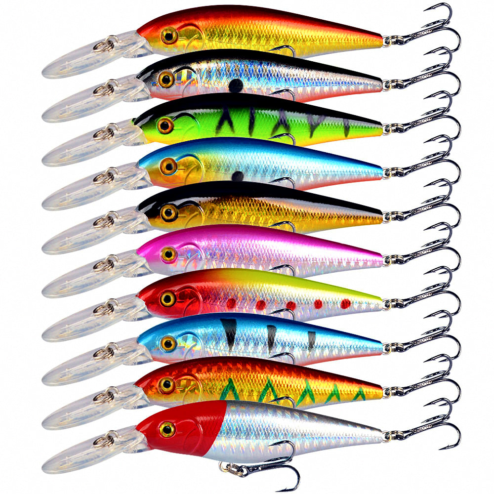 Floating Minnow Hard Bait, 11 cm (4.3 in) 10.5 g (0.37 oz) – product photo