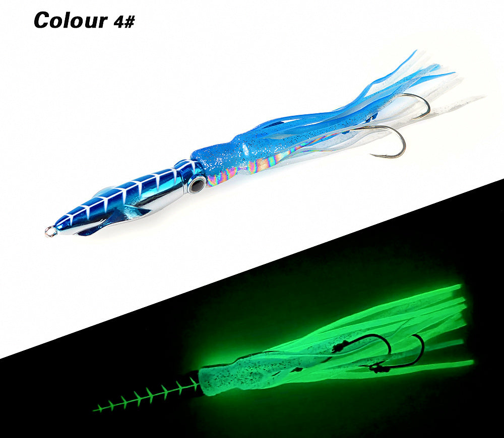 Glow Slow Pitch Jig, 60–200 g (2.1–7.1 oz) – product photo