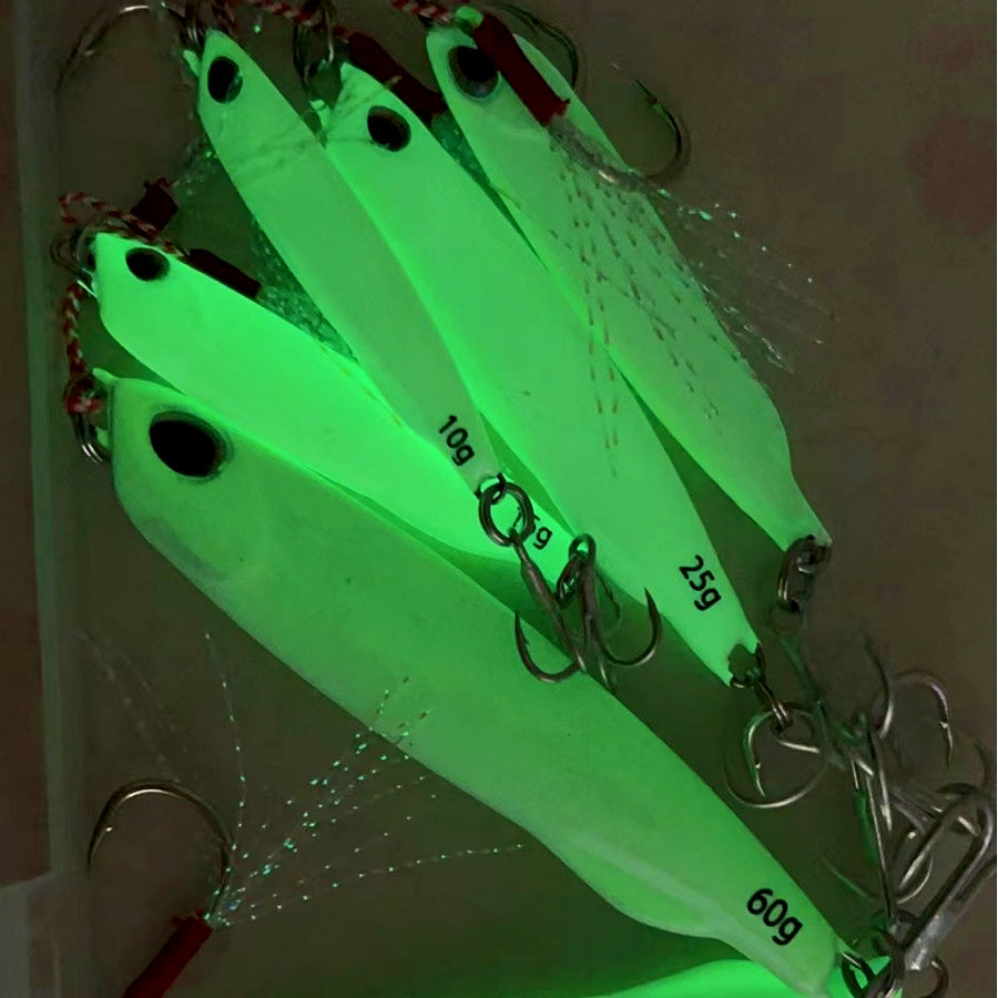 Glow Casting Jig with Treble Hook, 10–60 g (0.4–2.1 oz) – product photo
