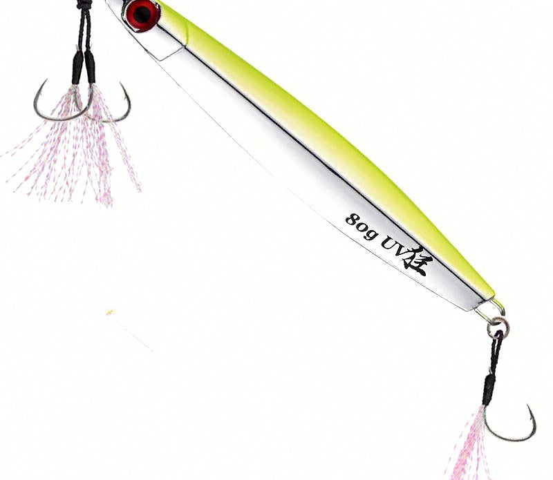 Chrome Metal Jig 2-Pack, 20–200 g (0.7–7.1 oz) – product photo