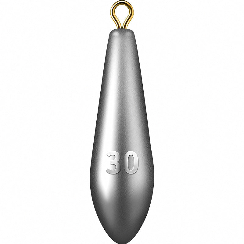 Willow Leaf Sinker Weights, 0.35–3.5 oz (10–100 g)