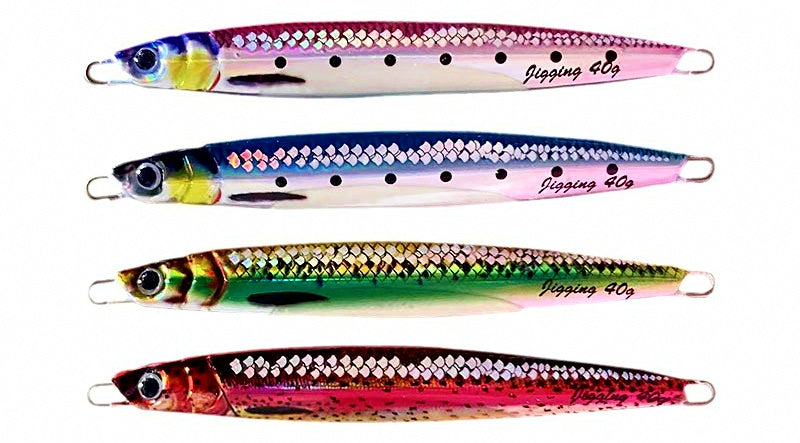 Glow Belly Scale Iron Casting Jig, 40–200 g (1.4–7.1 oz) – product photo