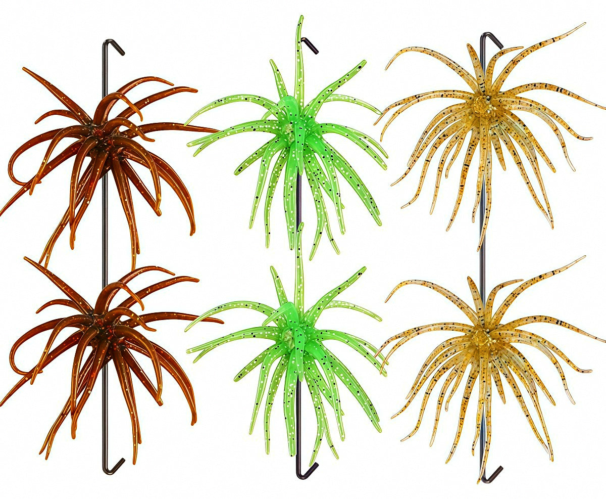 Sea Urchin Soft Lure, Floating, 1.9–8.7 g (0.07–0.31 oz) – product photo