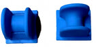 TPR Rod Holder for Boat Rails, Flat or U Base with Strap – product photo