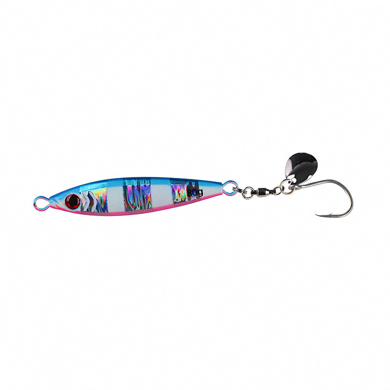 Glow Metal Jig with Single Hook, 15–100 g (0.5–3.5 oz)