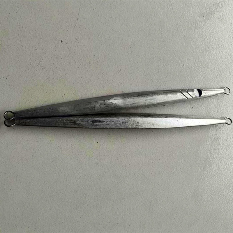Unpainted Metal Jig Blank, 60–500 g (2.1–17.6 oz) – product photo