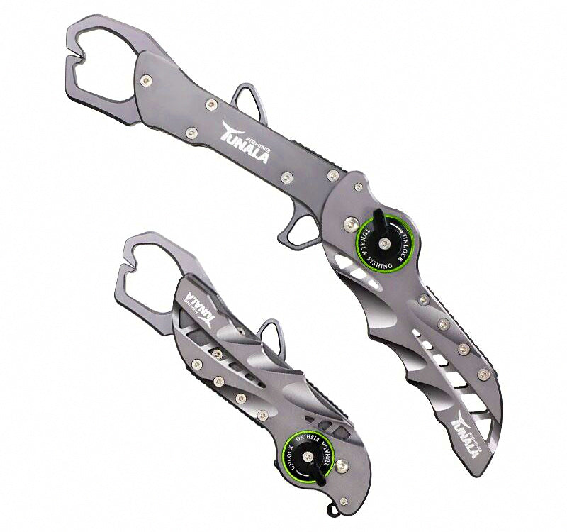 Folding Fish Gripper & Fishing Pliers, Titanium Alloy – product photo