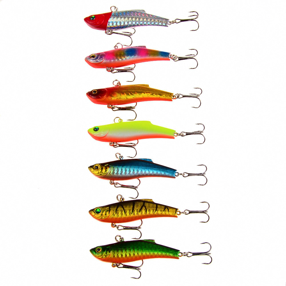 VIB Lipless Vibration Crankbait Lure, 7 Colors – product photo