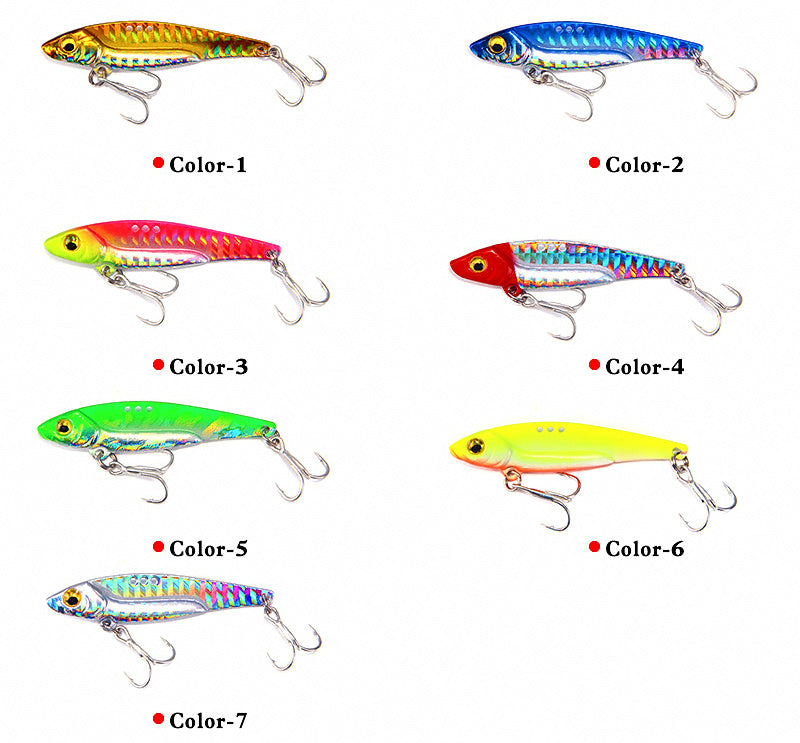 Metal VIB Casting Jig, 8–20 g (0.3–0.7 oz), Blood-Groove Hook – product photo