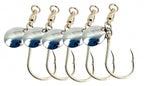 Spinning Spoon Lure with Single Hook, Sizes 1/0 to 5/0 – product photo