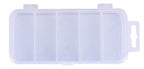 Clear Plastic Lure & Tackle Box, 13.3 x 6.2 x 2.5 cm (5.2 in) – product photo