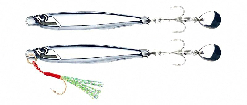 Chrome Casting Jig w/ Treble Hook, 7–80 g (0.25–2.8 oz) – product photo