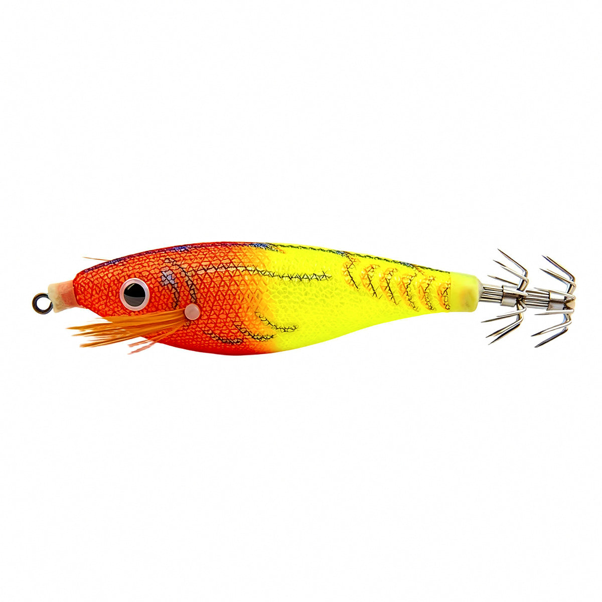 Glow Wooden Shrimp Squid Jig (Egi), 6.5 g (0.23 oz)