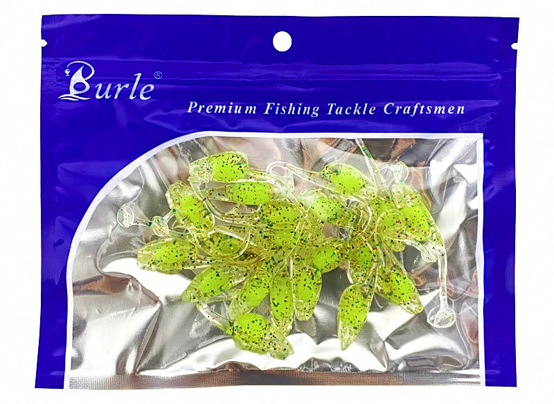 Mini T-Tail Soft Plastic Lure, TPE Micro Bait – product photo