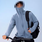 Men's Hooded Sun Shirt, Lightweight, Removable Brim – product photo