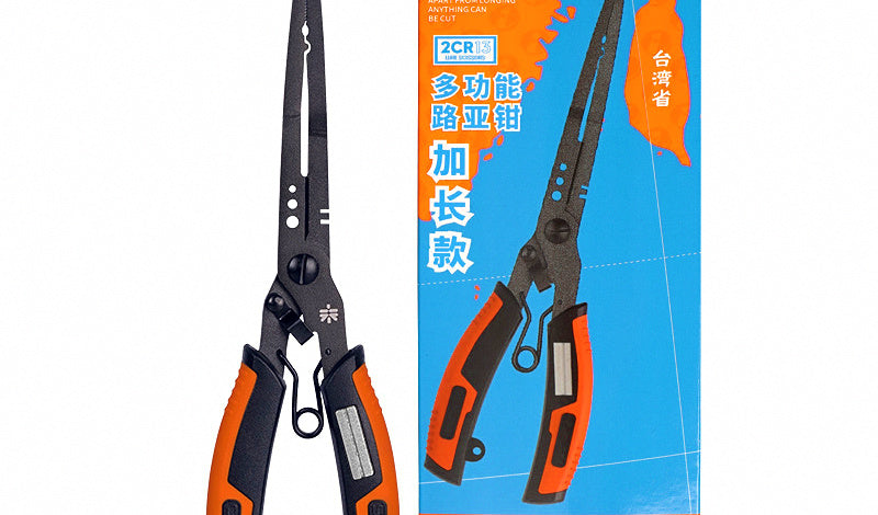 Stainless Steel Fishing Pliers, Long Nose or Bent Nose – product photo