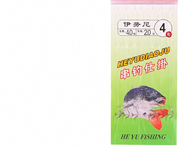 Pre-Tied Hook Rigs, 3 or 5 Hook, Iseni Kinsode Maruseigo Izu – product photo