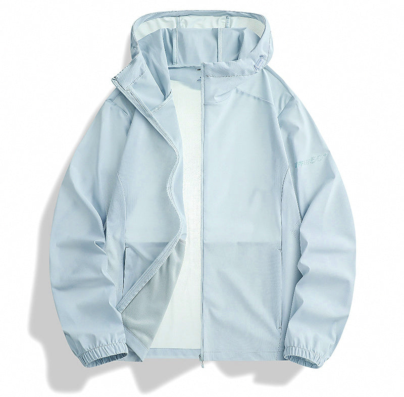 UPF 50+ Hooded Sun Protection Shirt, Men's & Women's – product photo
