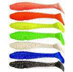 Curly T-Tail Grub Soft Bait, 5.5–7.5 cm (2.2–3 in)