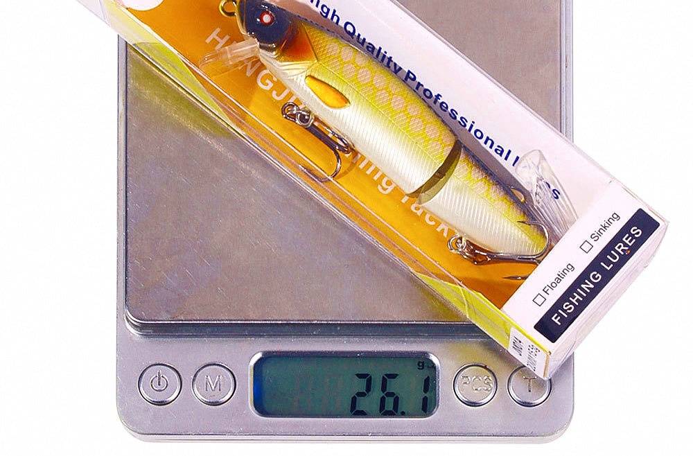 Slow Sinking Jointed Pencil Lure, 12 cm (4.7 in), 16.3 g (0.57 oz) – product photo
