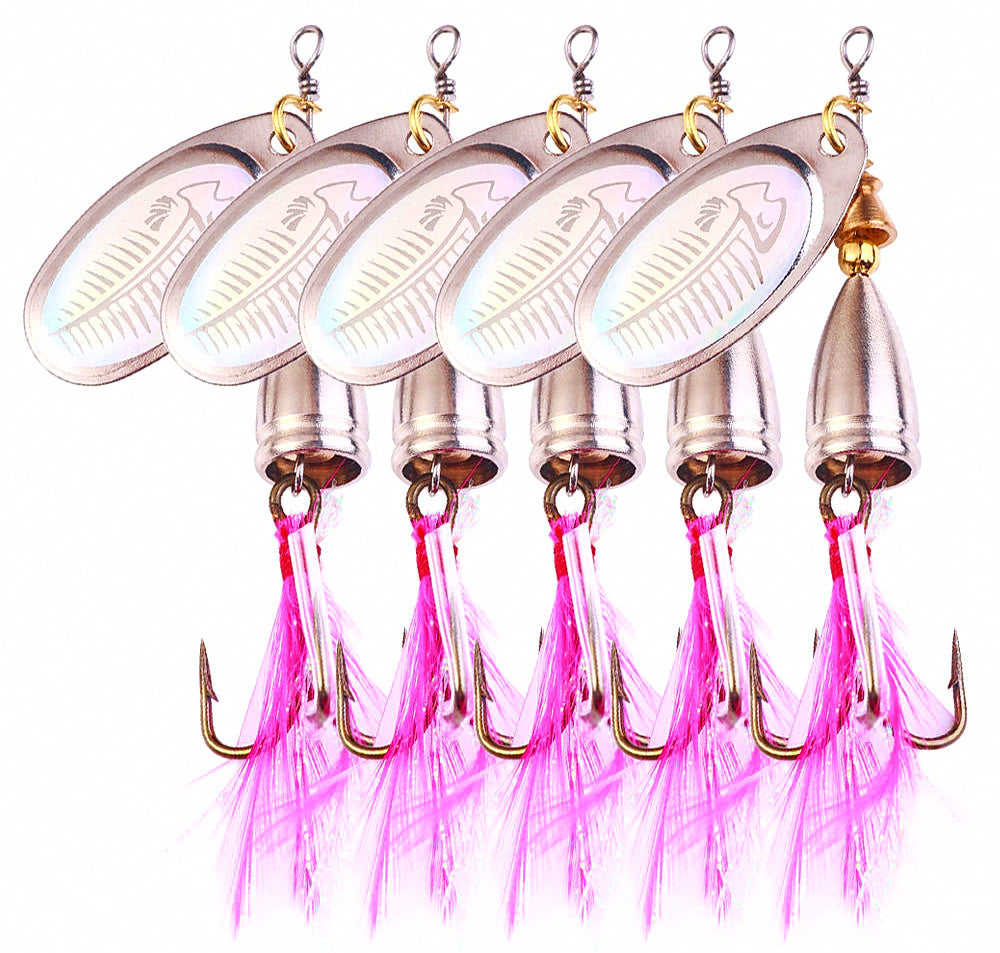 Willow Leaf Spinner Spoon Lure, 6.8 cm, 10 g (0.35 oz) – product photo