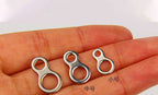 304 Stainless Steel Figure-Eight Fishing Swivel Connector – product photo