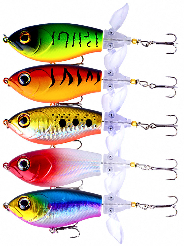Topwater Propeller Lure, Hard Bait for Bass & Snakehead – product photo