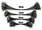 Steel Wire Leader with Swivel and Snap, 10–30 cm (3.9–11.8 in) – product photo
