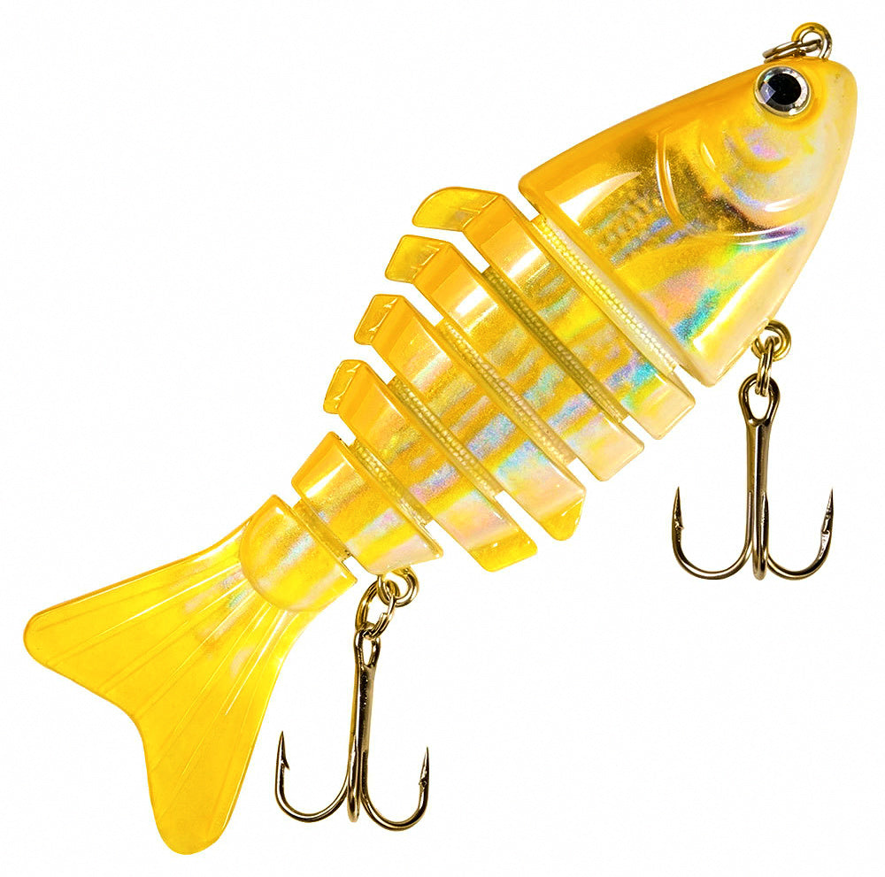 7-Section Jointed Swimbait Lure, 9.7 cm, 14.5 g (0.5 oz)