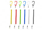 Coiled Fishing Pliers Lanyard with Carabiner, Steel Wire Core – product photo