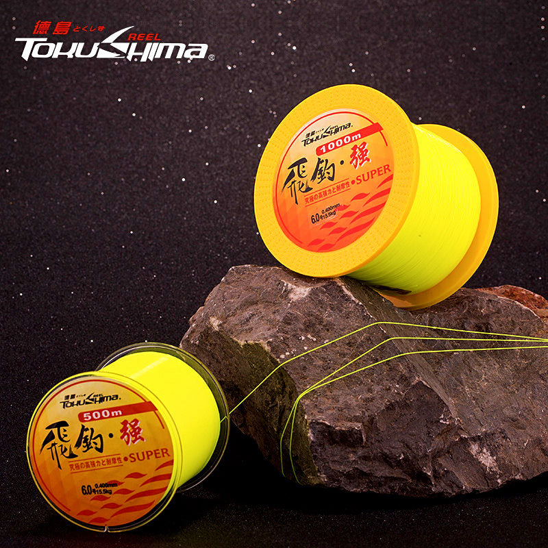 Nylon Monofilament Main Line, 500 m & 1000 m Spools – product photo