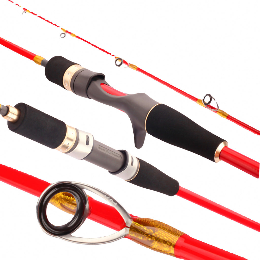 Slow Pitch Jigging Rod, 2-Piece Carbon, 60–300 g (2.1–10.6 oz)